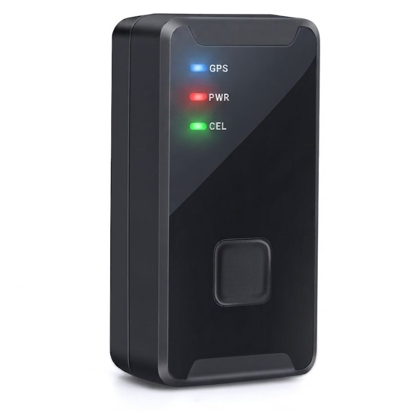 Світлодіодні індикатори GPS, PWR і CEL у роботі на корпусі GPS-трекера Queclink GL320MG
